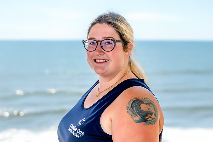 Staff member Keira Briggs