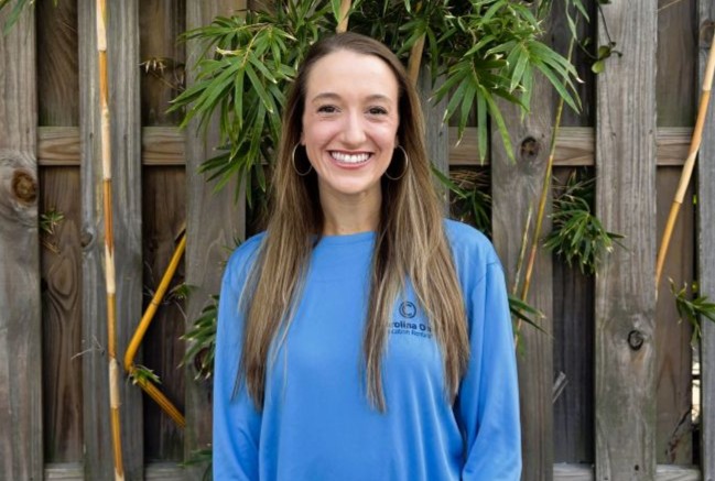 Staff member Darby Watkins