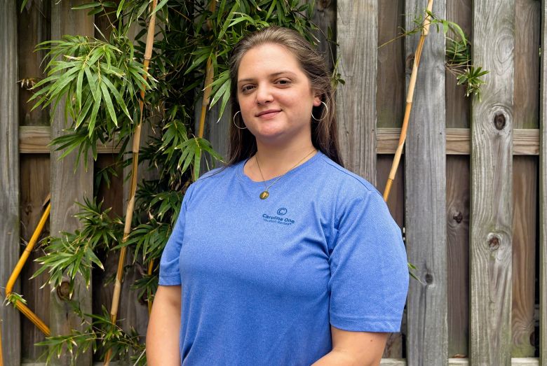 Staff member Stephanie Phillips