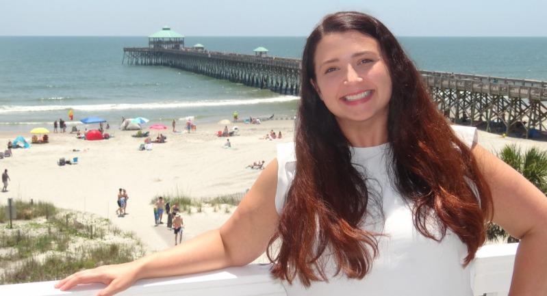 Staff member Kayla Downing